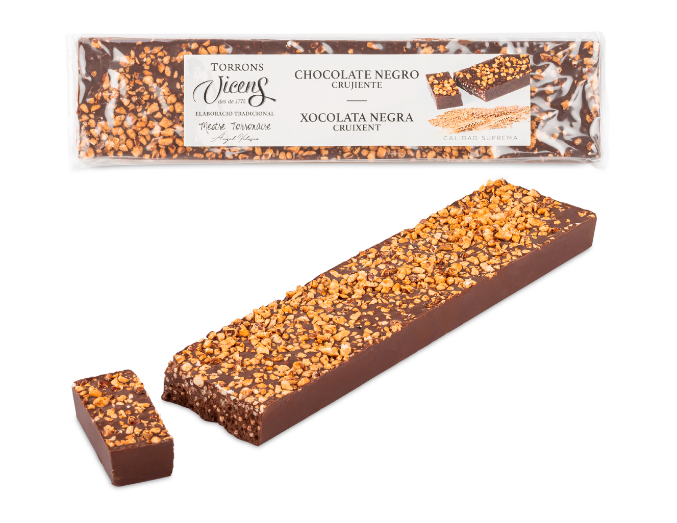 Xocolata negra cruixent